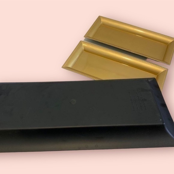 ✨NWT rectangle gold serving tray table decoration display plate - Picture 7 of 7